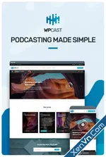 Wpcast v1.3.2 - WordPress Audio Podcast Website Template
