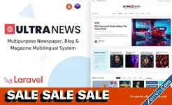 UltraNews - Laravel Newspaper, Blog with AI