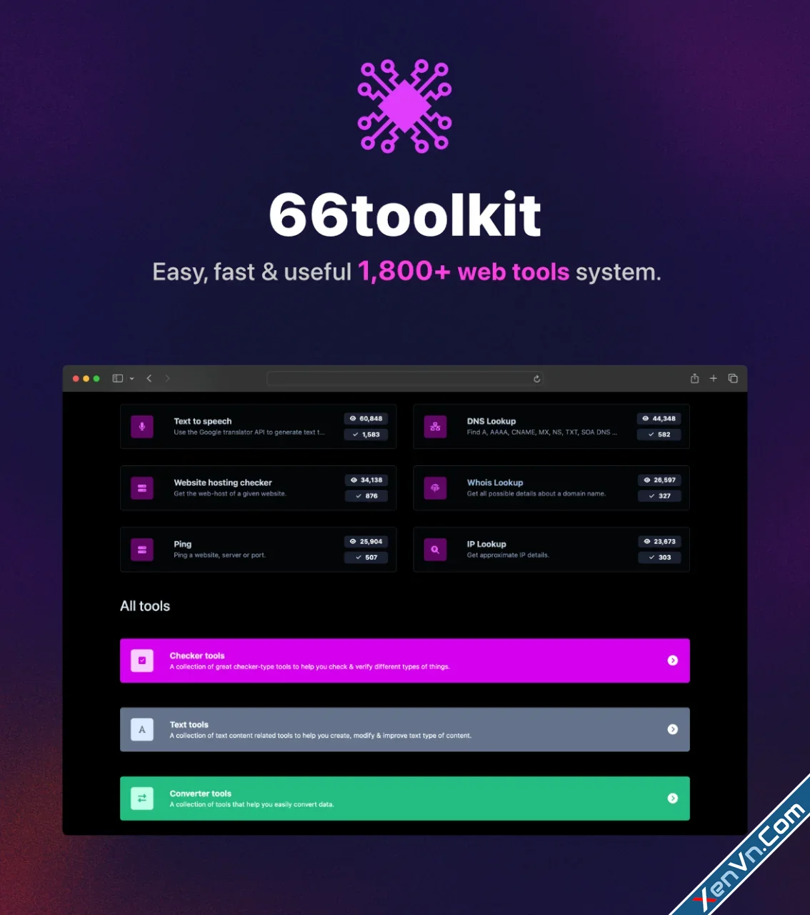66toolkit - Ultimate Web Tools System-1.webp