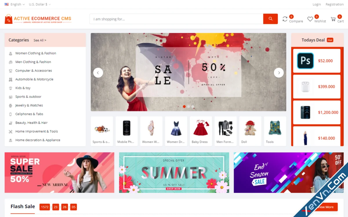 Active eCommerce CMS - PHP Script.webp