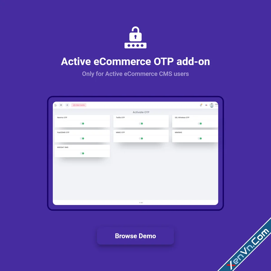 Active eCommerce OTP add-on - PHP Script.webp