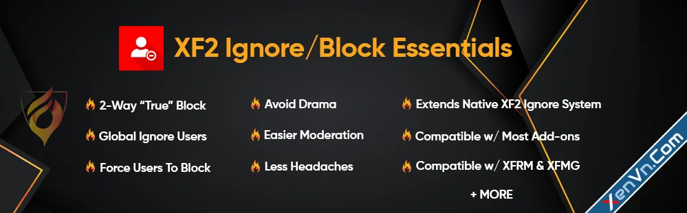 [AddonFlare] XF2 Ignore - Block Essentials - Xenforo 2.webp