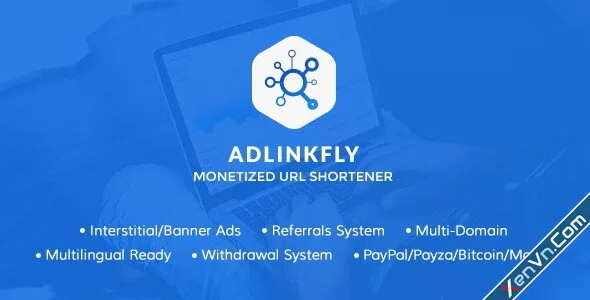 AdLinkFly - Monetized URL Shortener - PHP Script.webp