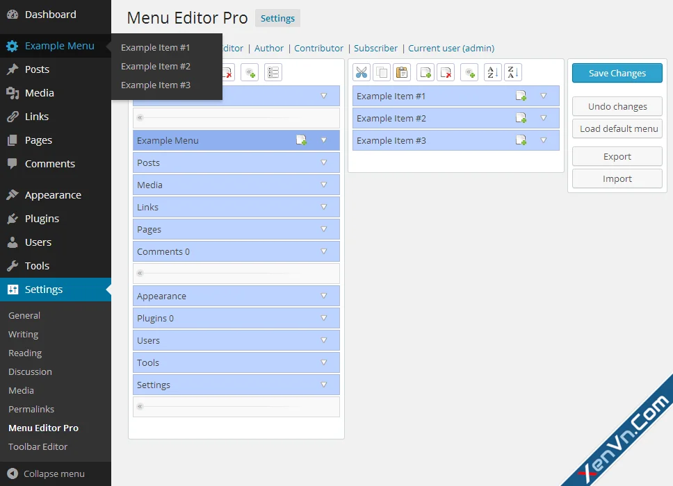 Admin Menu Editor Pro - Wordpress-1.webp