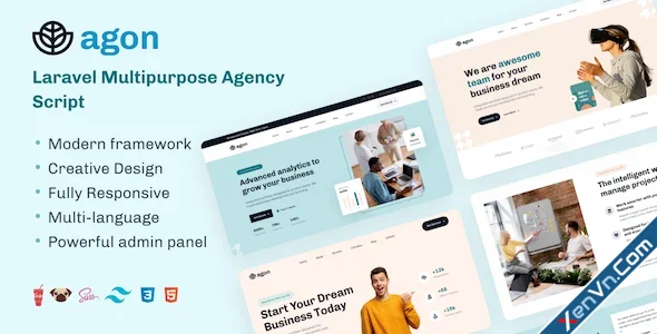 Agon - Laravel Multipurpose Agency Script.webp