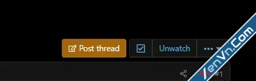 AIXF - New Thread Button in Thread View - Xenforo 2.webp