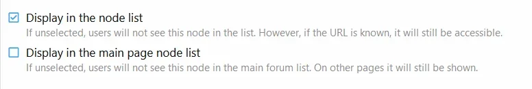 Allows to hide the node only from the main forum list page - XF2.webp
