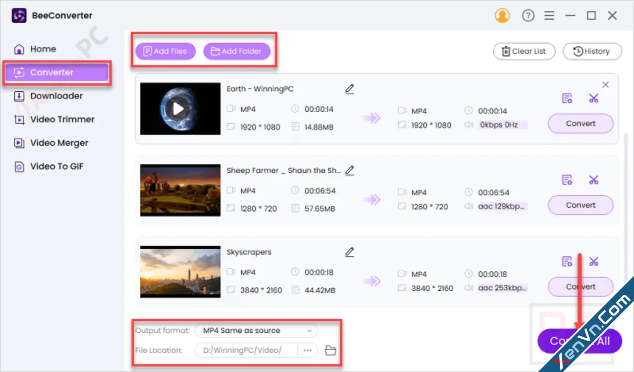 AmoyShare BeeConverter - Convert Video to Any Format-2.webp