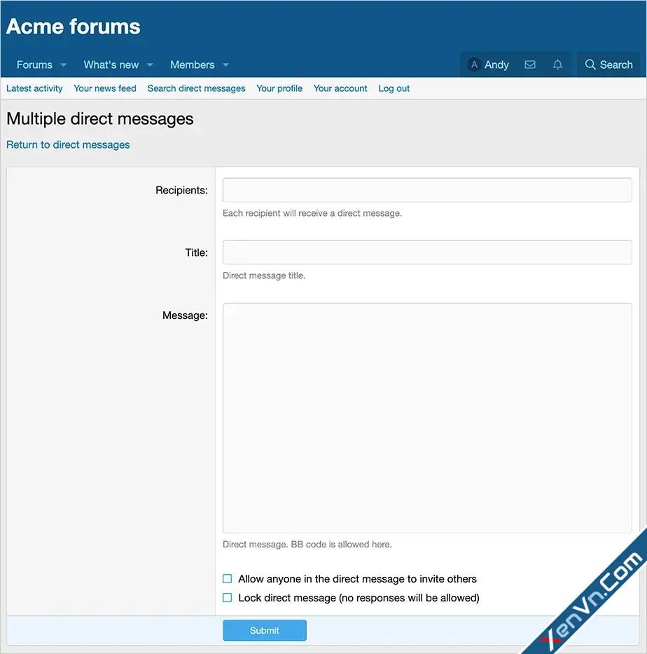 AndyB - Multiple direct messages - Xenforo 2-1.webp