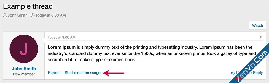 AndyB - Start direct message - Xenforo 2.webp