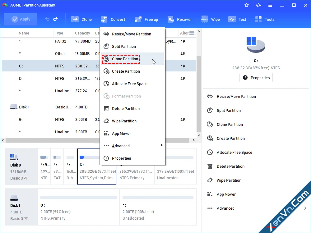 AOMEI Partition Assistant - Partition Manager Software for Windows.webp