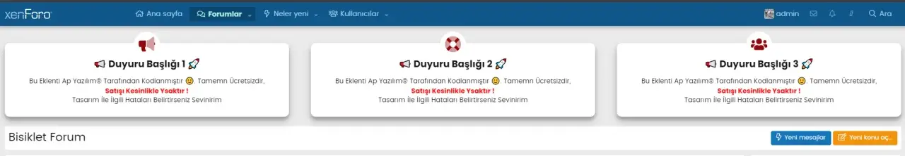 [Ap Yazilim] Mini Announcement Blocks - Xenforo 2.webp