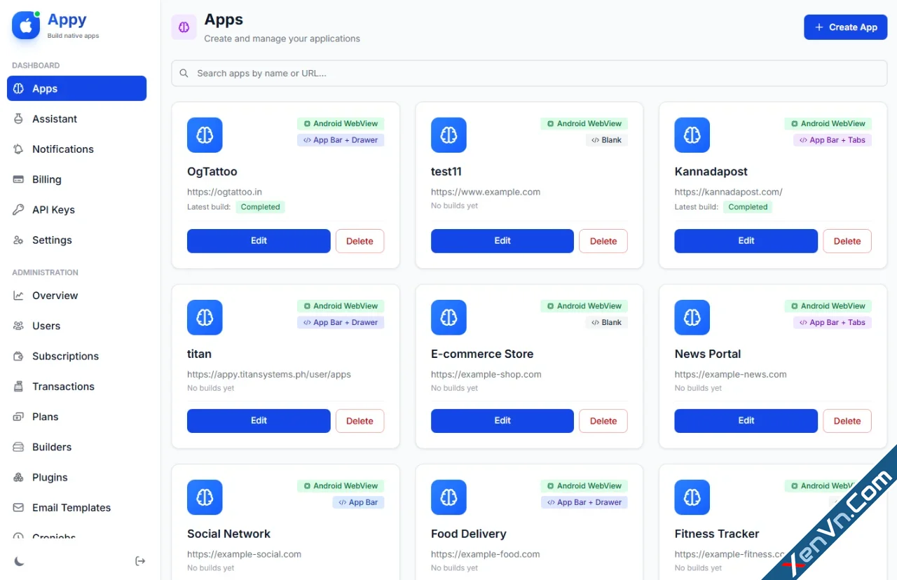 Appy - AI-Powered No-Code Mobile App Builder SaaS Platform-1.webp