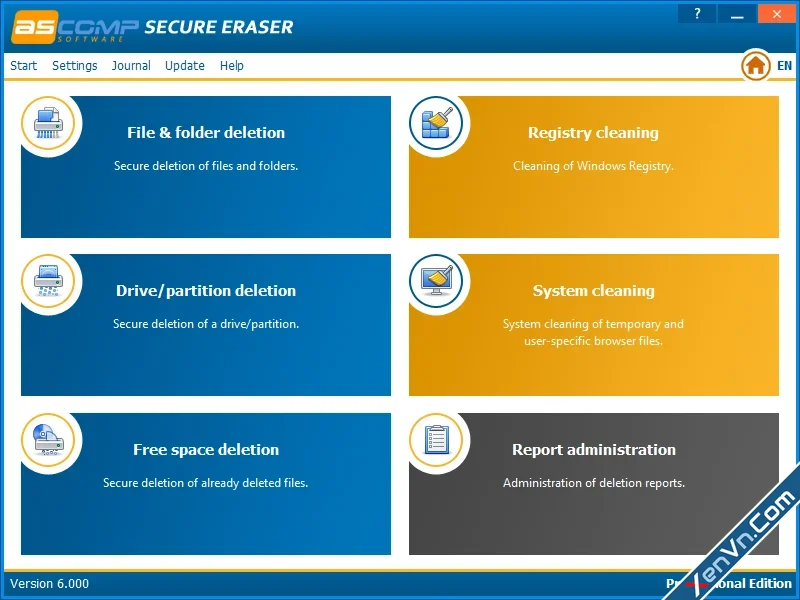 ASCOMP Secure Eraser Professional - Delete Files Securely.webp