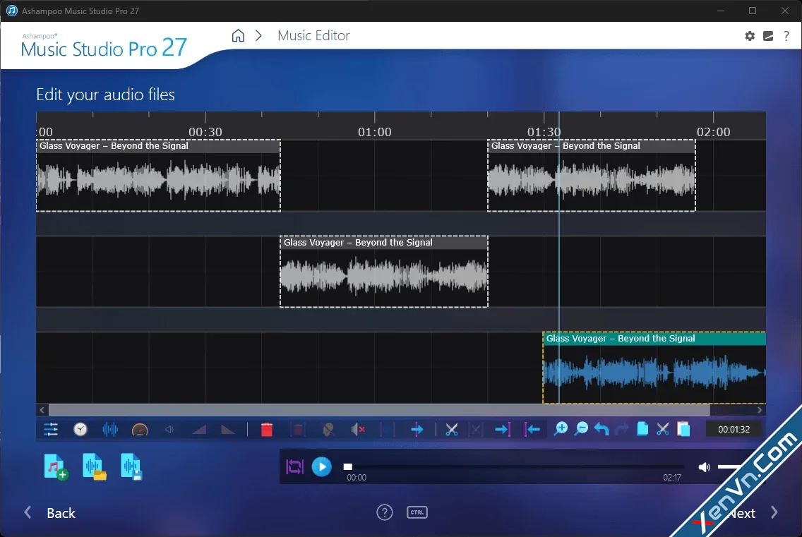 Ashampoo Music Studio Pro 27 - Audio editor-1.webp