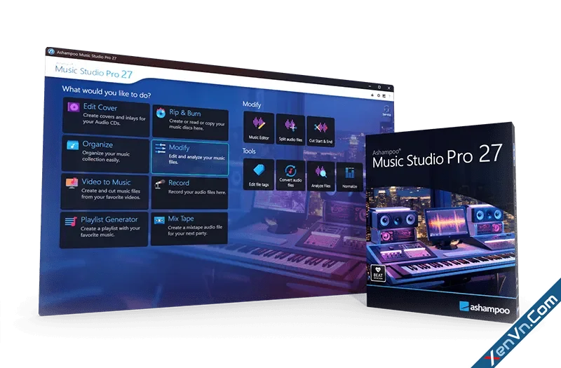 Ashampoo Music Studio Pro 27 - Audio editor.webp