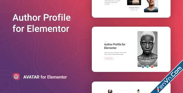 Avatar - Author Box for Elementor - Wordpress.webp
