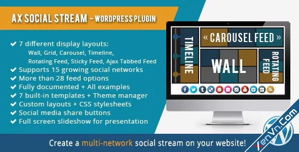AX Social Stream - Wordpress.webp