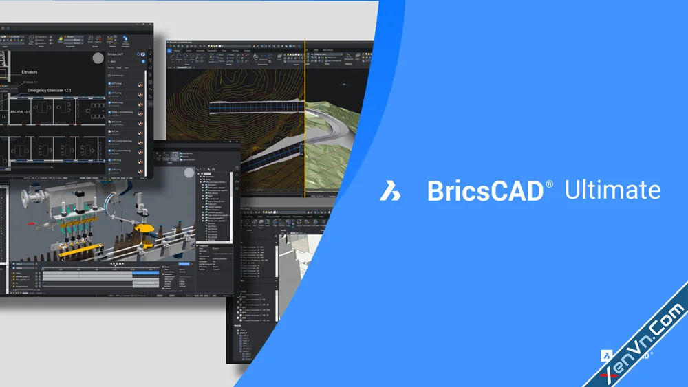 Bricsys BricsCAD Ultimate - All-in-One CAD Software.webp