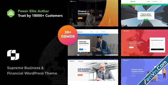 Businext - Business, Finance & Crypto Currency WordPress Theme.webp