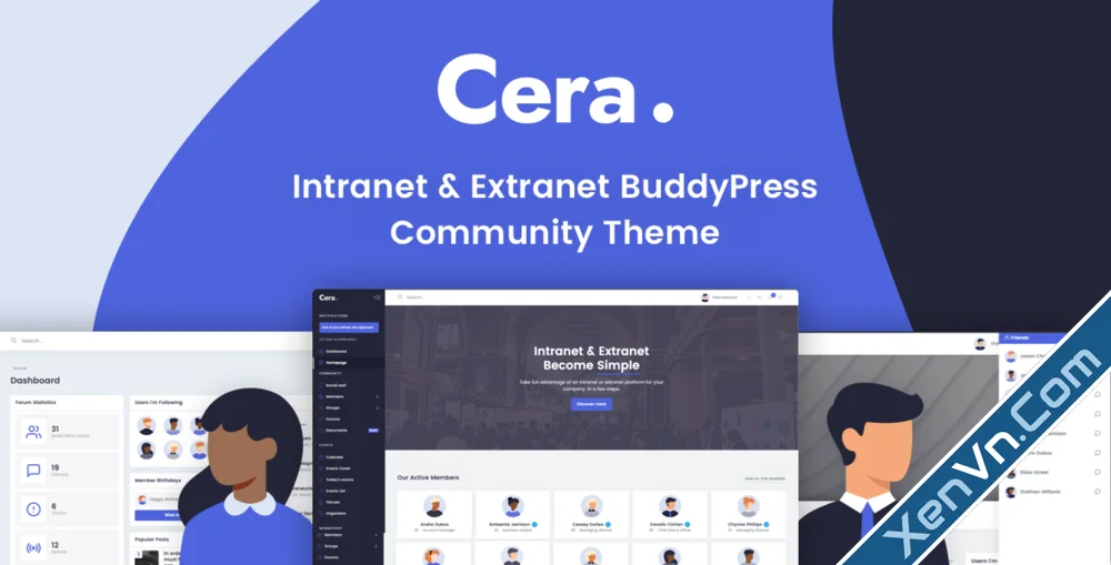 Cera - Intranet & Community Theme Wordpress.webp