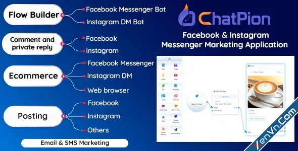 ChatPion - Facebook & Instagram Chatbot - Social Media Marketing Platform.webp