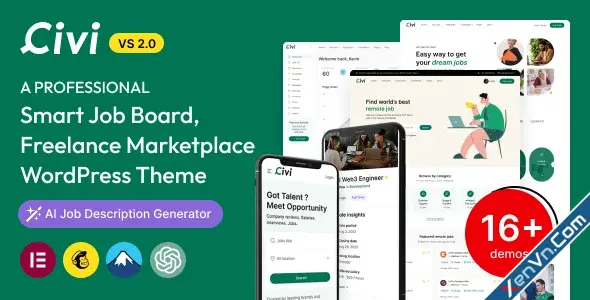 Civi - Job Board & Freelance Marketplace WordPress Theme.webp