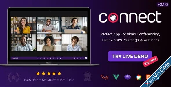 Connect - Video Conference, Online Meetings, Live Chat - 2.2.0 | XenVn.Com