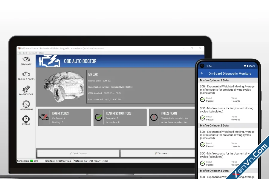 Creosys OBD Auto Doctor - OBD2 Car Scanner & Diagnostic App.webp