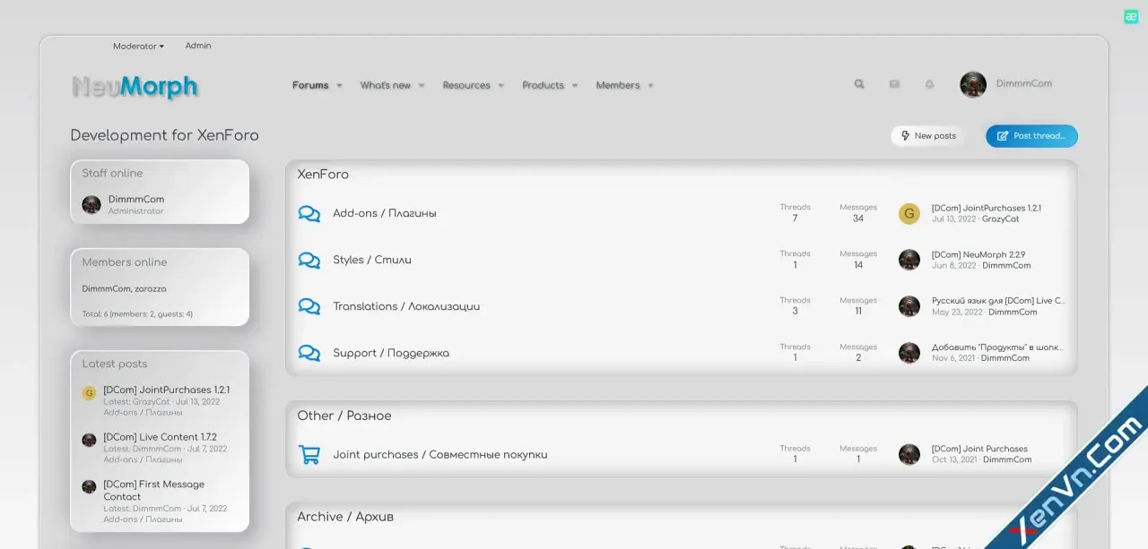 [DCom] NeuMorph - Xenforo 2 Style-1.webp