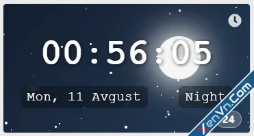 Digital Clock & Date Widget - Xenforo 2-3.webp