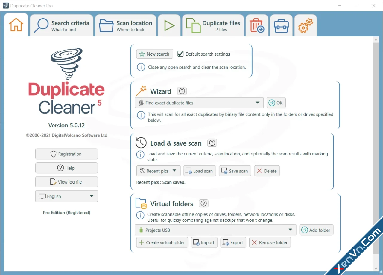 DigitalVolcano Duplicate Cleaner Pro - Find and remove duplicate files-1.webp