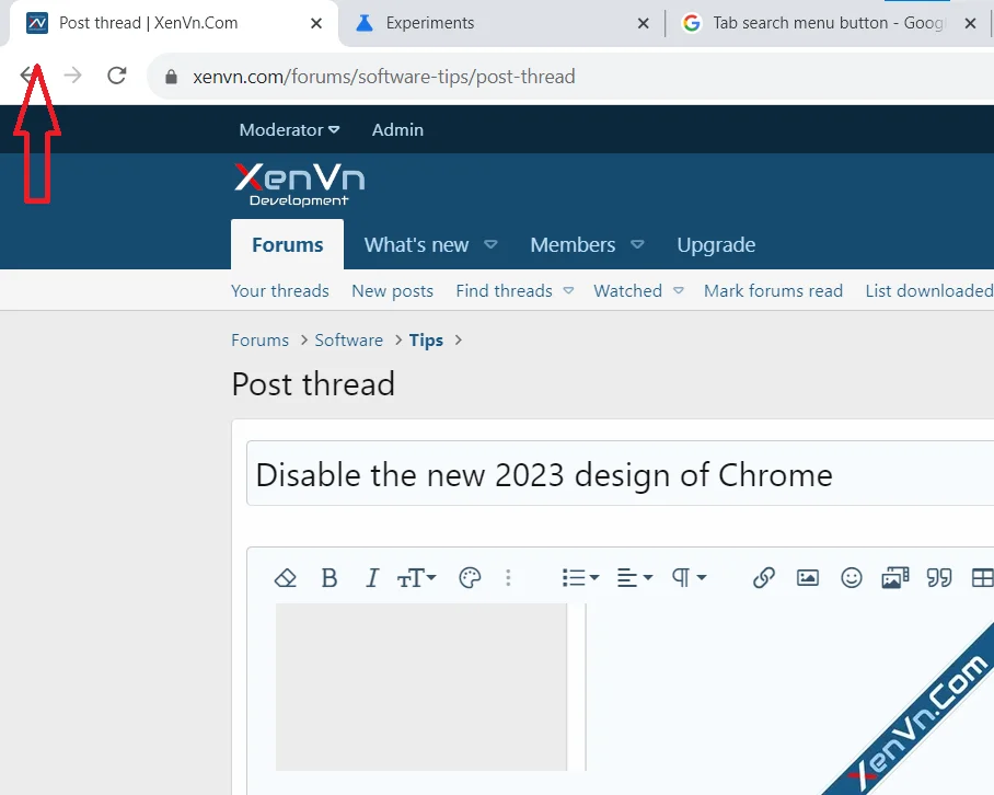 Disable the new 2023 design of Chrome-3.webp