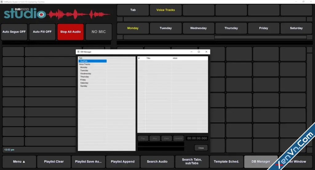 DJB Radio Studio Download Automation Software-4.webp