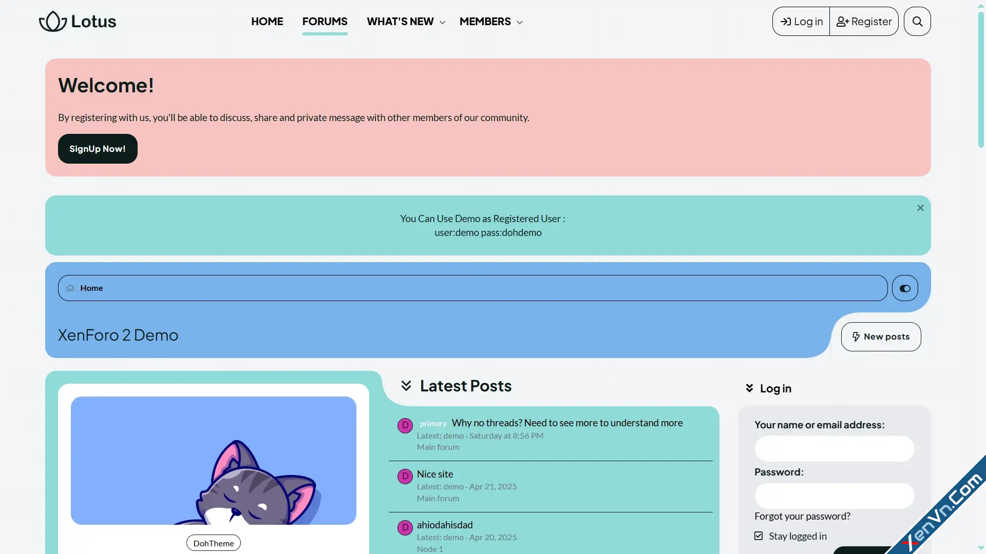 [DohTheme] Lotus - Xenforo 2 Style - 1.webp