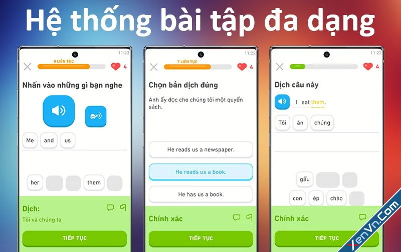 Duolingo - language lessons for Android - Ứng dụng học Tiếng Anh-1.jpg