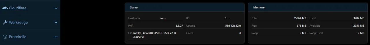 DZ AdminCP Server Information Xenforo 2-2.webp