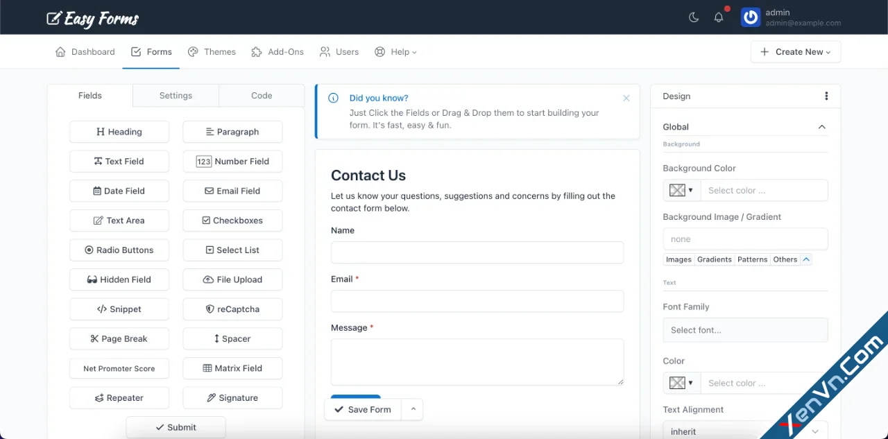 Easy Forms - Advanced Form Builder and Manager-1.webp