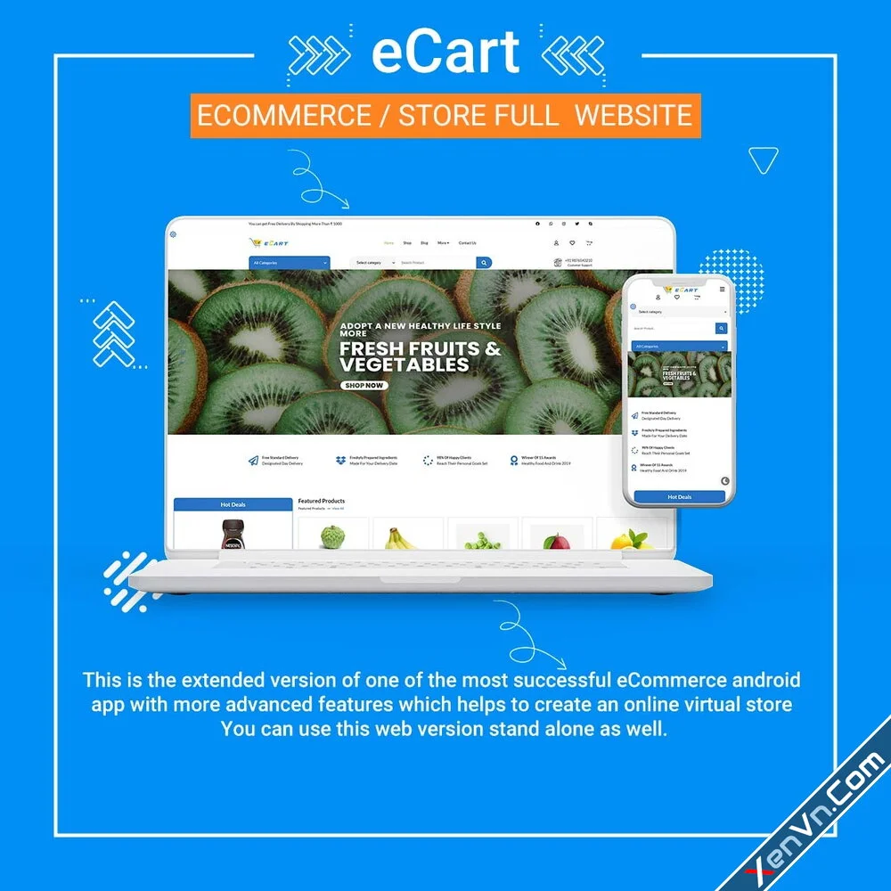 eCart Web - eCommerce Store Website with Laravel.webp
