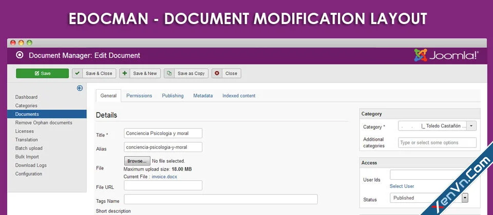 EDocman - Joomla Download Manager - Documents Management-1.webp