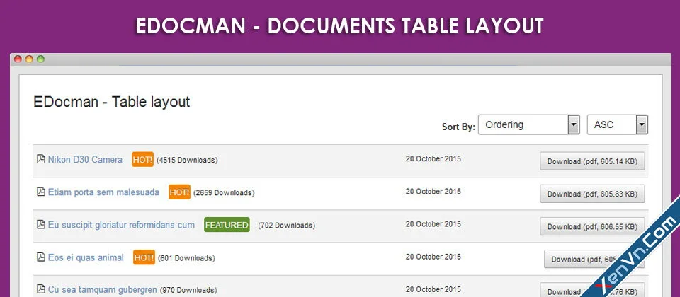 EDocman - Joomla Download Manager - Documents Management-2.webp