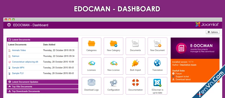 EDocman - Joomla Download Manager - Documents Management.webp