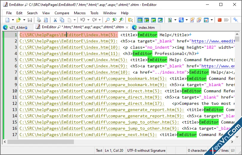 Emurasoft EmEditor Professional - A Text Editor for Windows.webp