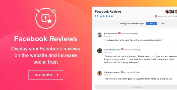 Facebook Reviews - WordPress Facebook Reviews plugin.webp