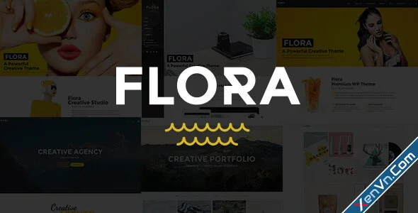 Flora - Responsive Creative WordPress Theme.webp