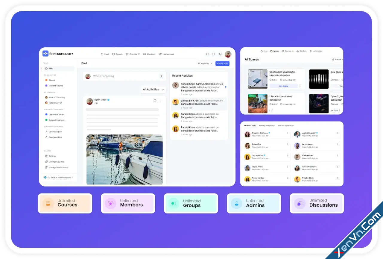 FluentCommunity Pro - Fastest WordPress Community Plugin.webp