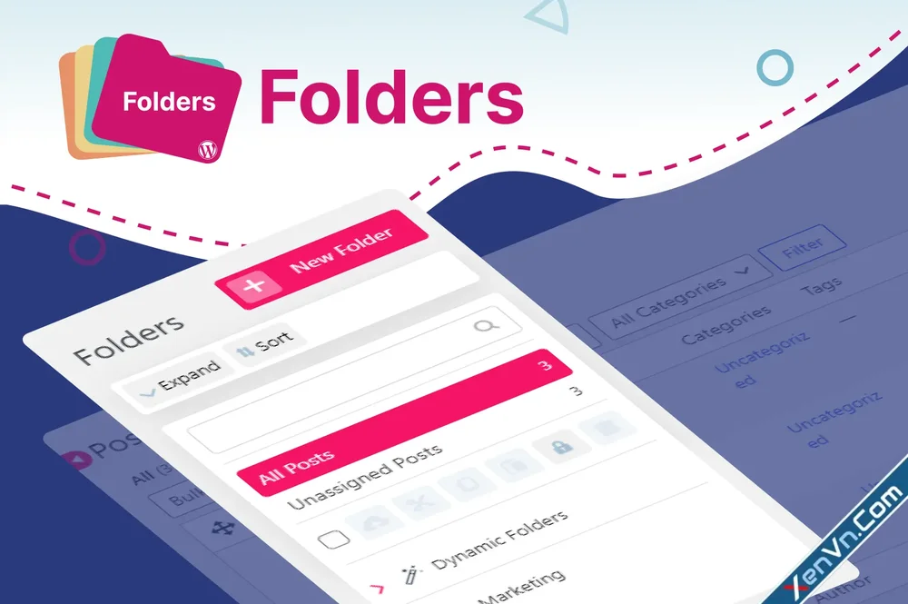 Folders - Unlimited File Manager Wordpress.webp