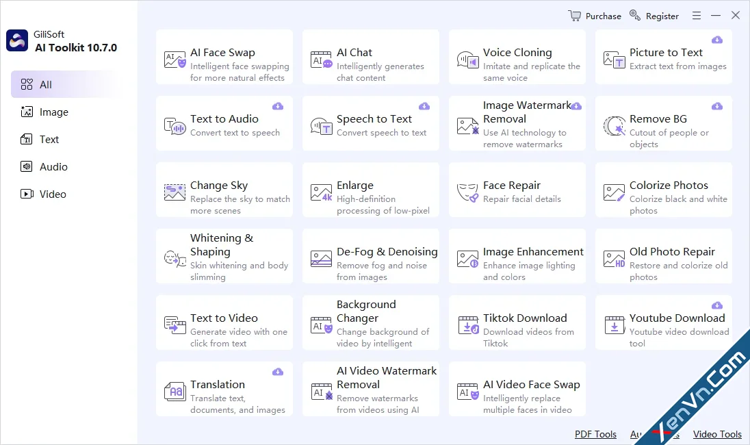 Gilisoft AI Toolkit - AI Toolkit for Windows-1.webp