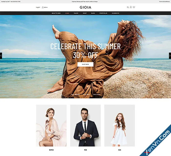 Gioia - Modern Fashion Shop - Wordpress.webp