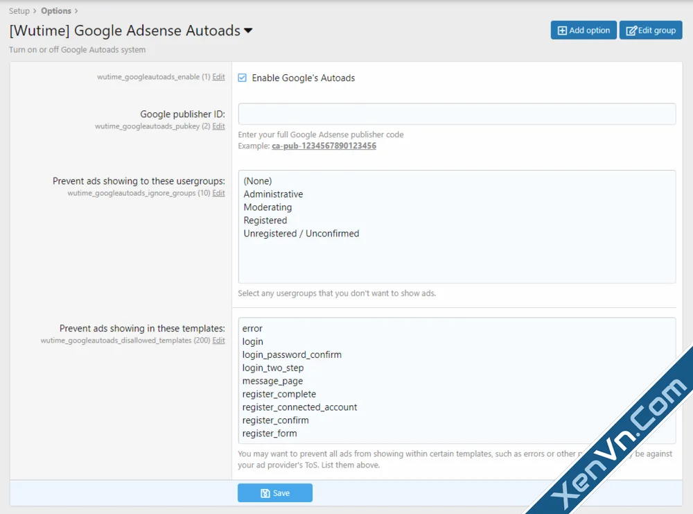 Google Adsense Autoads (Advanced) - Xenforo 2.webp